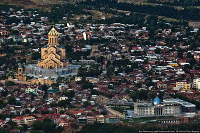 Вид Тбилиси.