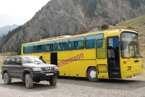 На автобусе на Кольсайские озера