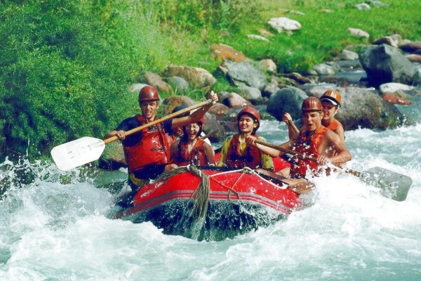 Rafting in Kazakhstan. Photo 2