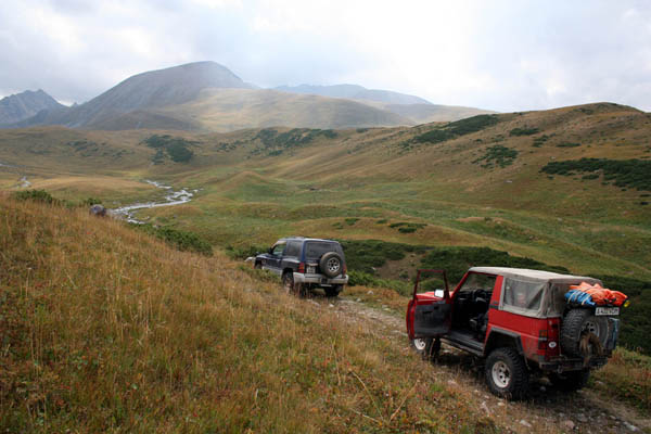 offroad в предгорьях Алматы