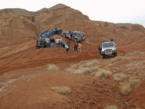 offroad in die Schlucht Boguty. Foto 1