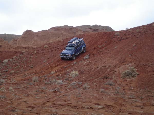 offroad in die Schlucht Boguty. Foto 2