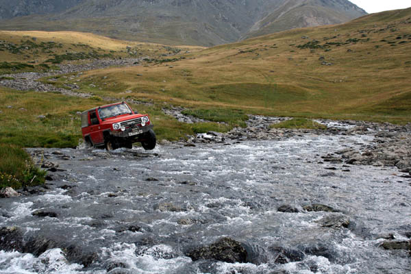 offroad в предгорьях Алматы