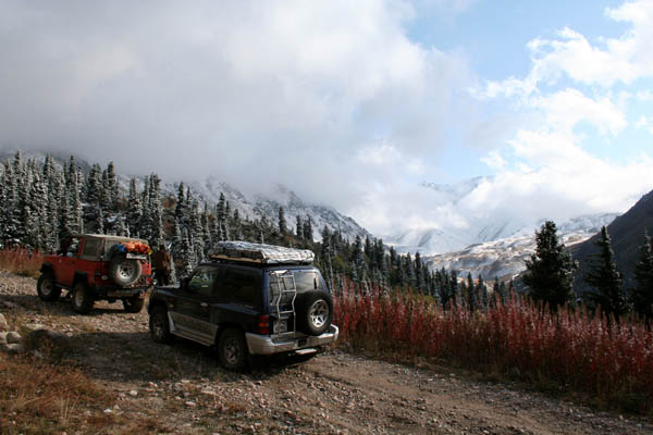 offroad в предгорьях Алматы